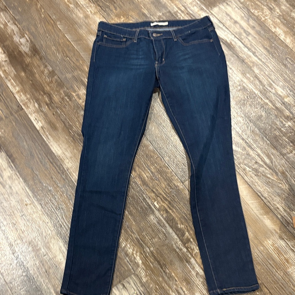 Levi's Dark Blue Skinny Jeans